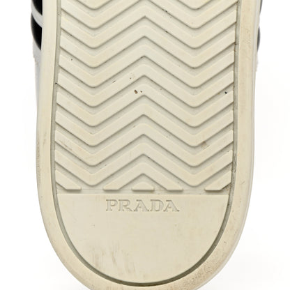 Prada Vitello Soft Logo Low Top Sneakers 37 White 8 of 15