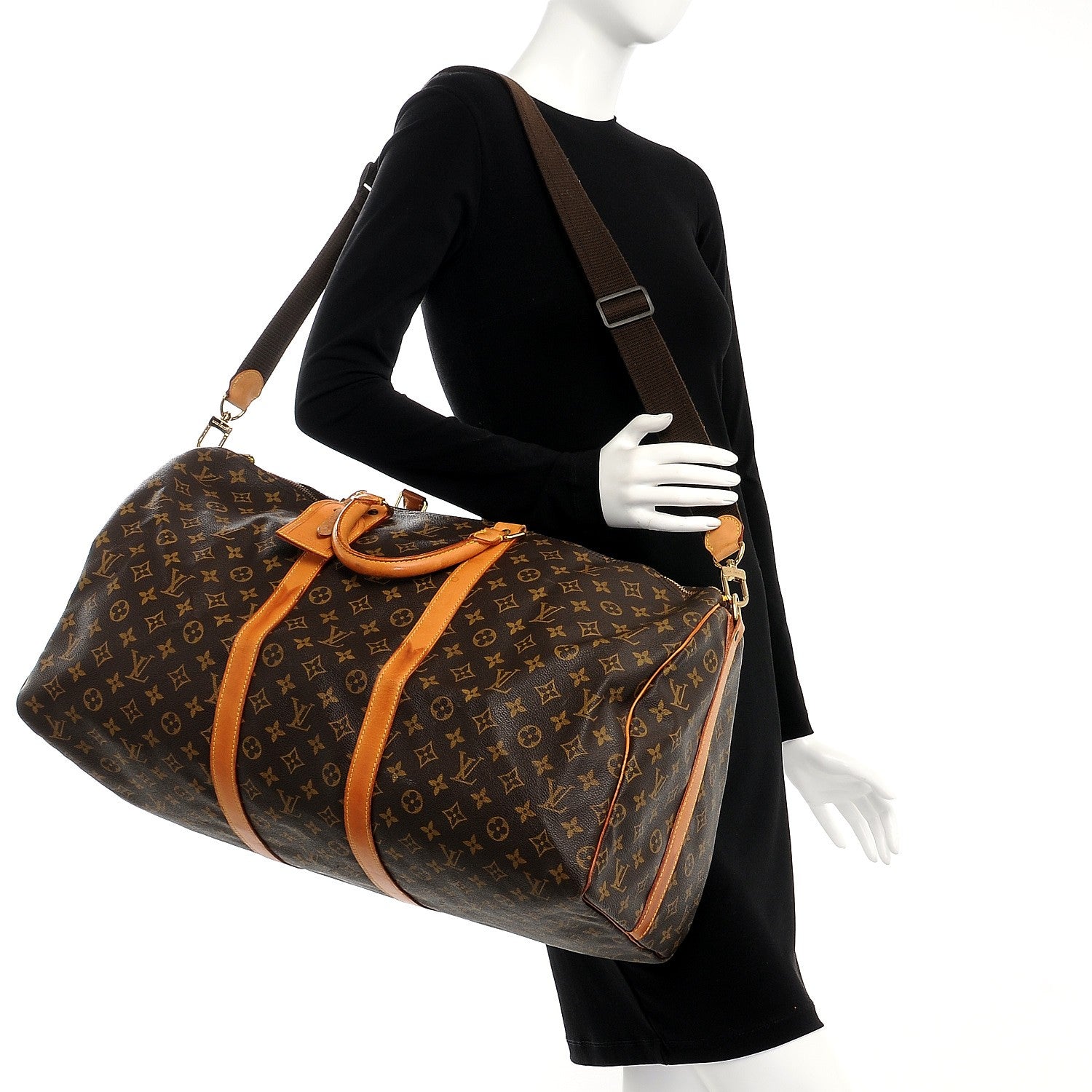 Louis Vuitton Monogram Keepall Bandouliere 55 2 of 23