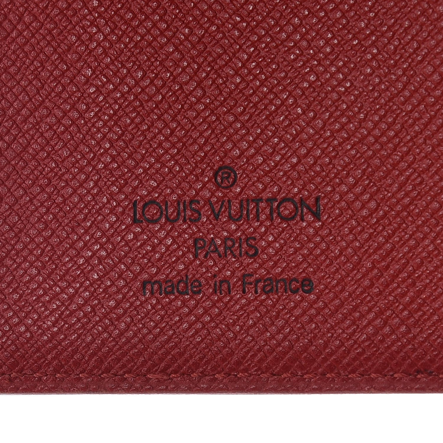 Louis Vuitton Epi Mini Agenda Rouge 6 of 7