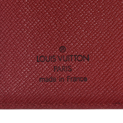Louis Vuitton Epi Mini Agenda Rouge 6 of 7