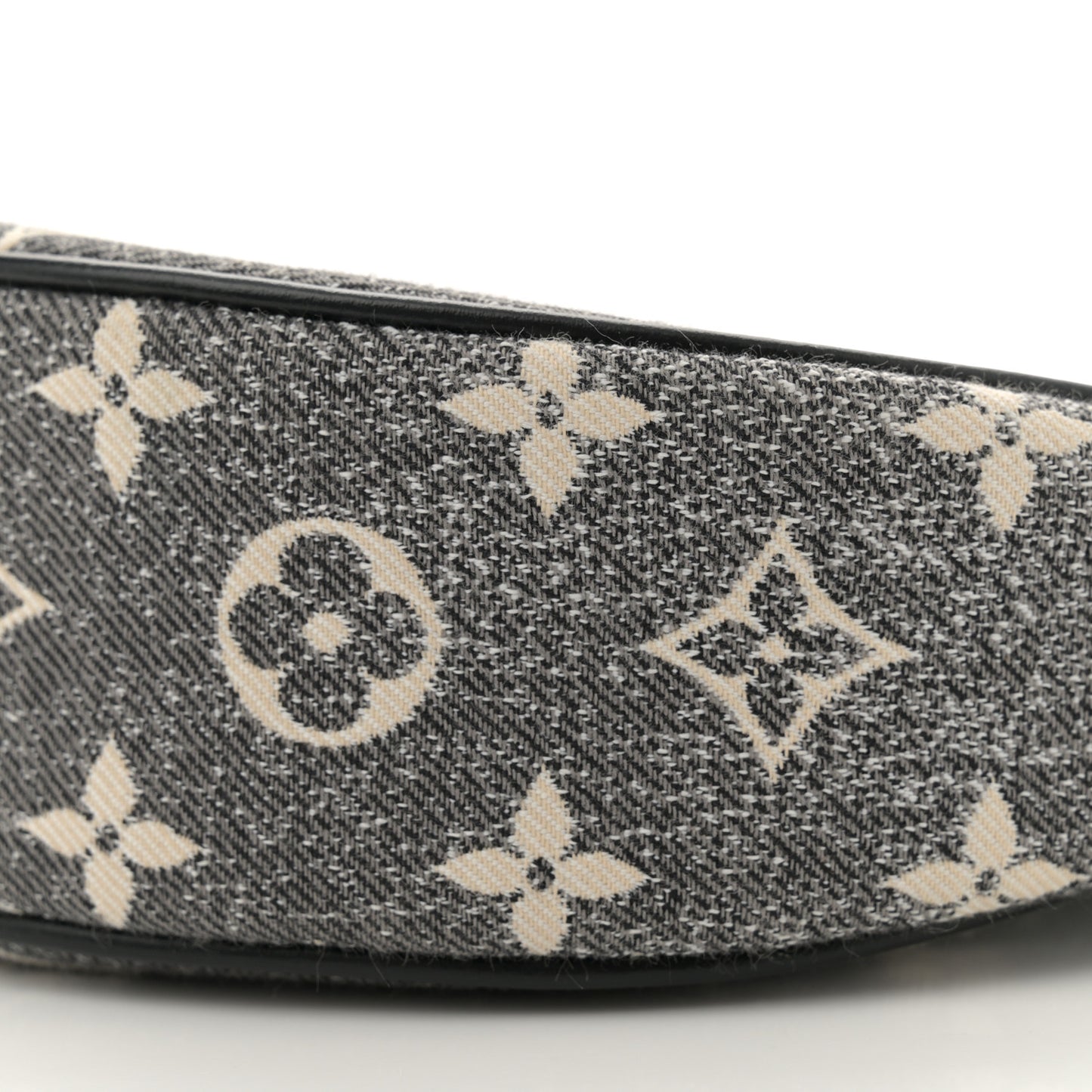 Monogram Jacquard Denim Loop Black