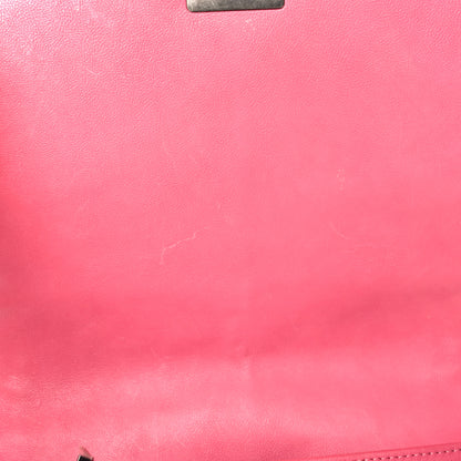 Chanel Calfskin Quilted Large Boy Flap Pink 15 of 15