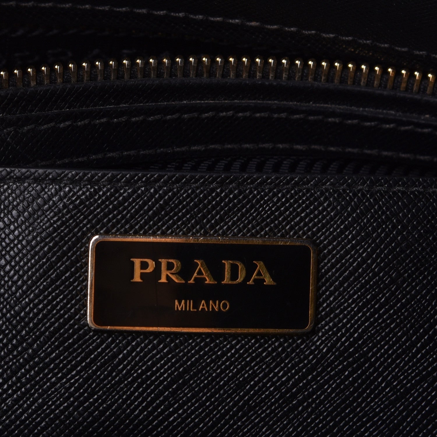 Prada Saffiano Lux Extra Large Galleria Double Zip Tote Black 5 of 12