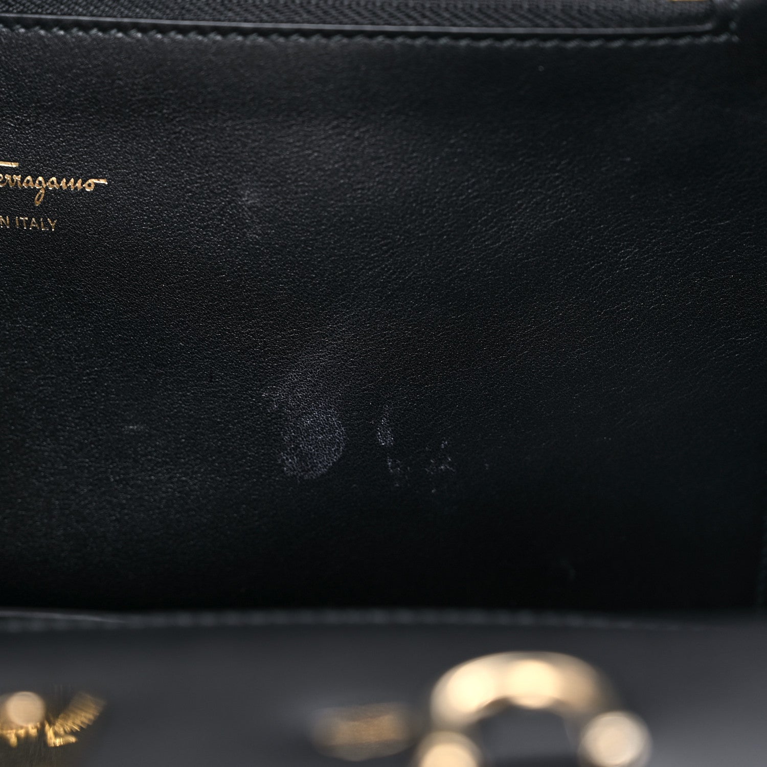 Salvatore Ferragamo Calfskin The Studio Bag Black 8 of 11