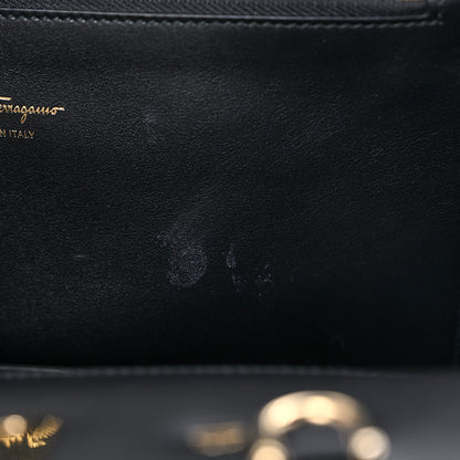 Salvatore Ferragamo Calfskin The Studio Bag Black 8 of 11