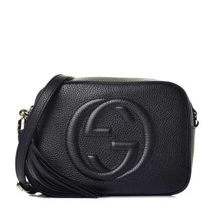 Gucci Pebbled Calfskin Small Soho Disco Bag Black 1 of 9