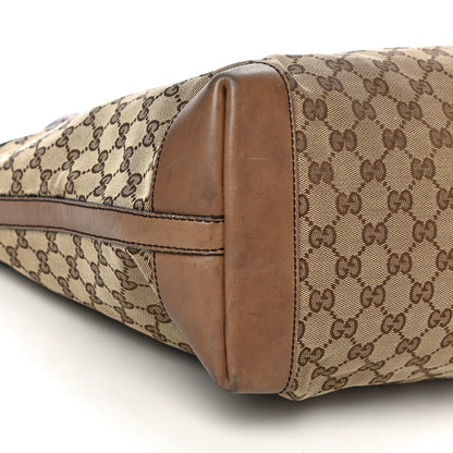 Gucci Monogram Medium Craft Tote Brown 8 of 40