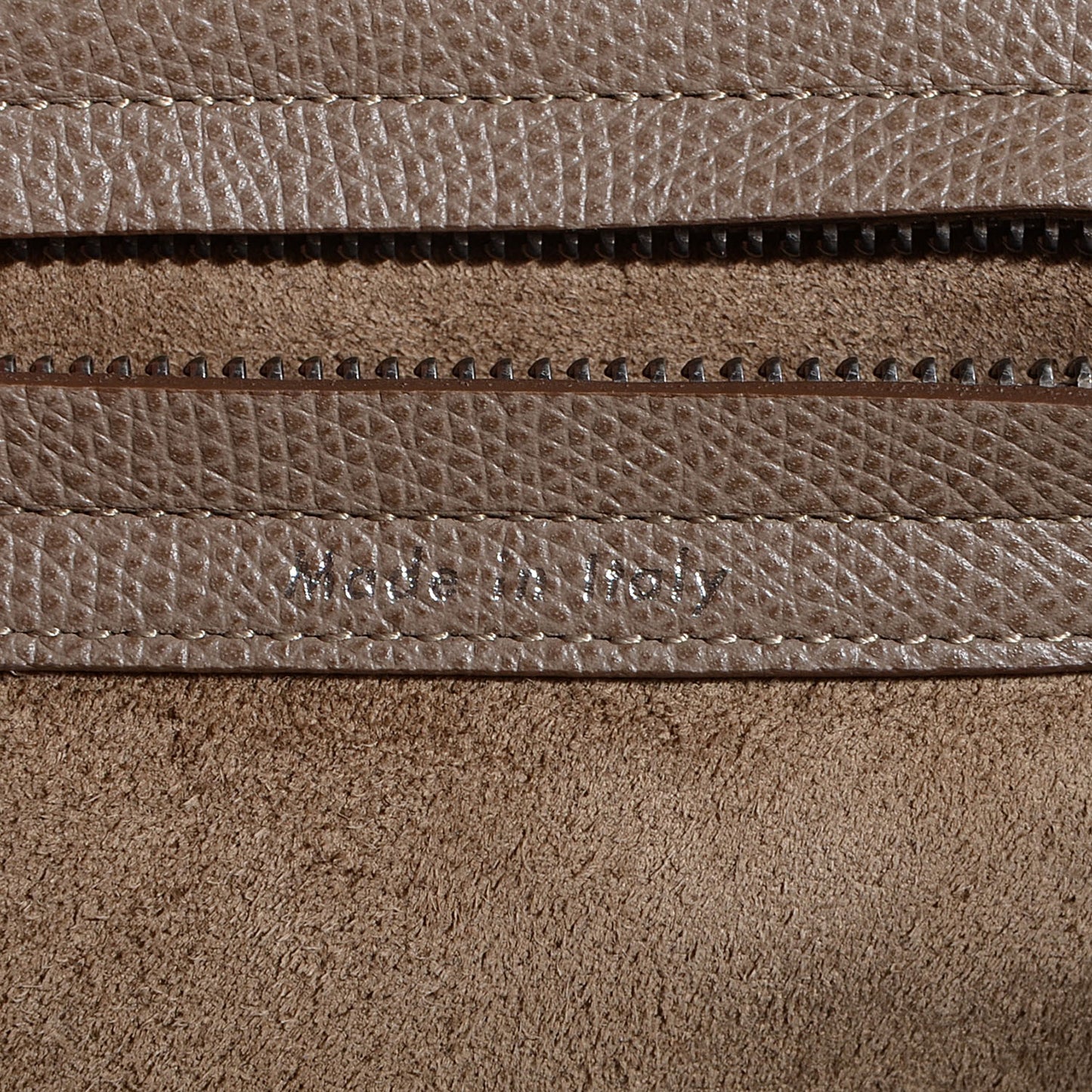Grained Calfskin Medium Phantom Luggage Taupe