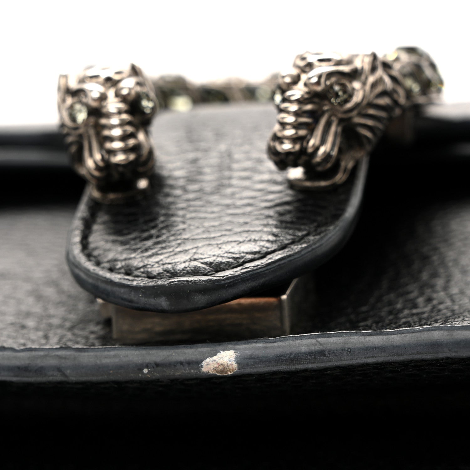 Gucci Pebbled Calfskin Small Dionysus Shoulder Bag Black 11 of 13