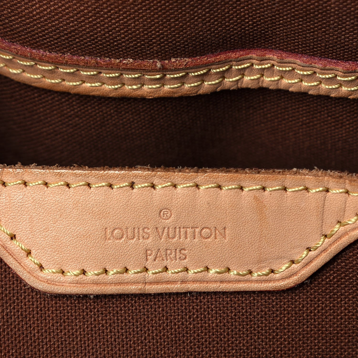 Louis Vuitton Monogram Palermo GM 6 of 17