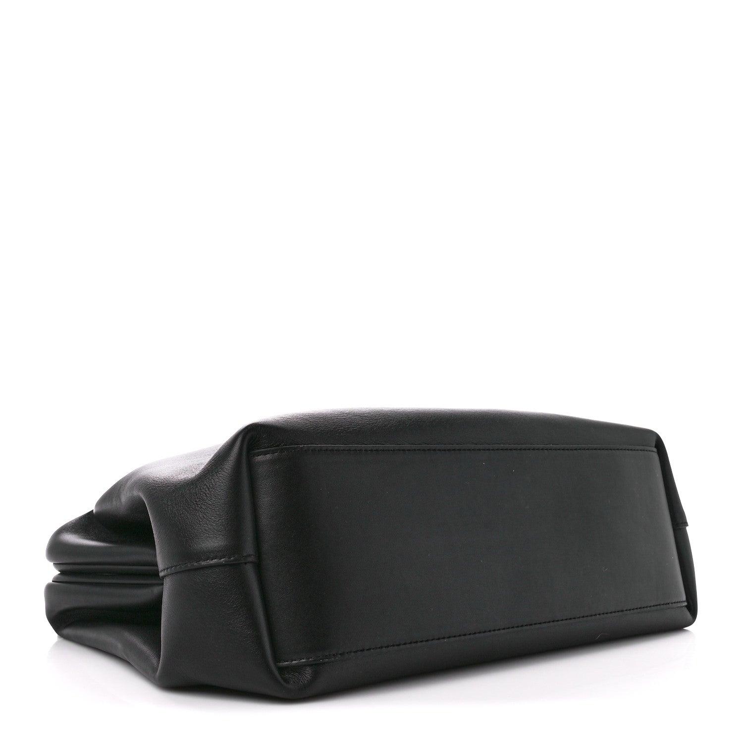 Bottega Veneta Calfskin Medium The Point Triangle Bag Black 4 of 11