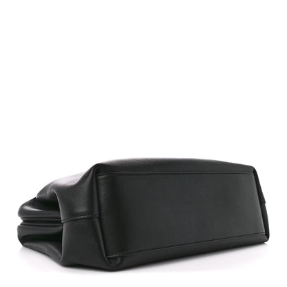 Bottega Veneta Calfskin Medium The Point Triangle Bag Black 4 of 11