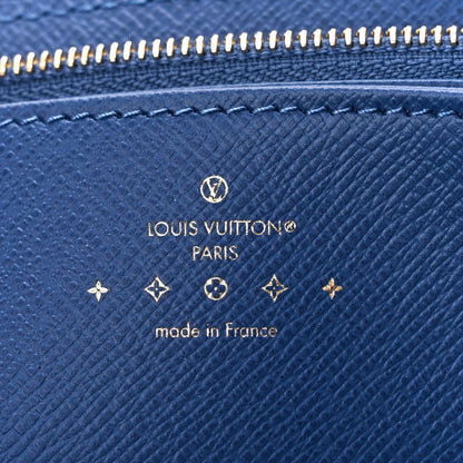 Louis Vuitton Monogram Denim Zippy Wallet NM Blue 6 of 11
