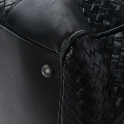 Bottega Veneta Nappa Intrecciato VN Large Duffel Black 7 of 10