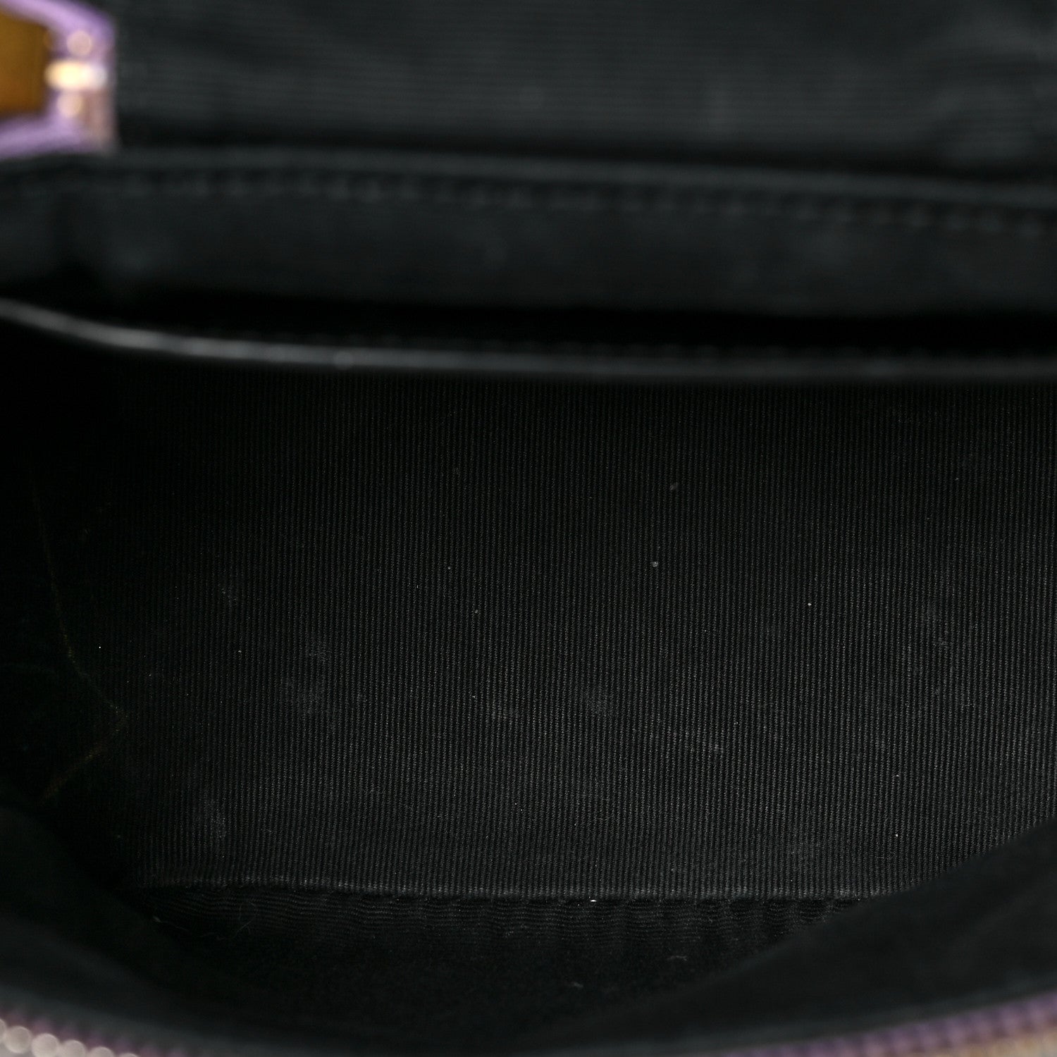 Saint Laurent Denim Quilted 80's Vanity Bag Bleached Lilac 5 of 9