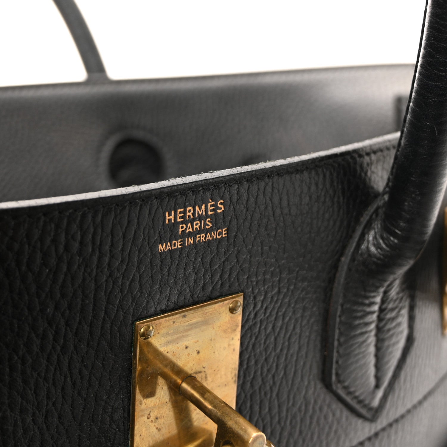 Hermes Ardennes HAC Birkin 45 Black 6 of 9