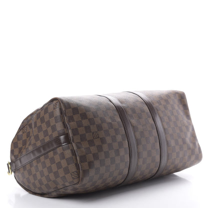 Louis Vuitton Damier Ebene Keepall Bandouliere 45 3 of 17