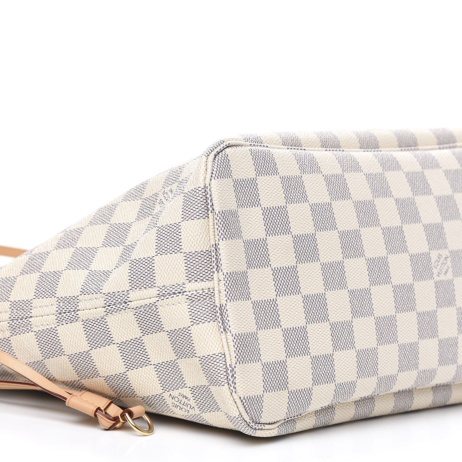 Louis Vuitton Damier Azur Neo Neverfull MM Rose Ballerine 8 of 9