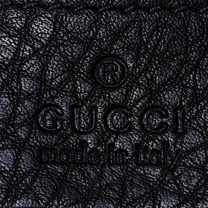 Gucci Pebbled Calfskin Medium Soho Chain Shoulder Bag Black 6 of 11