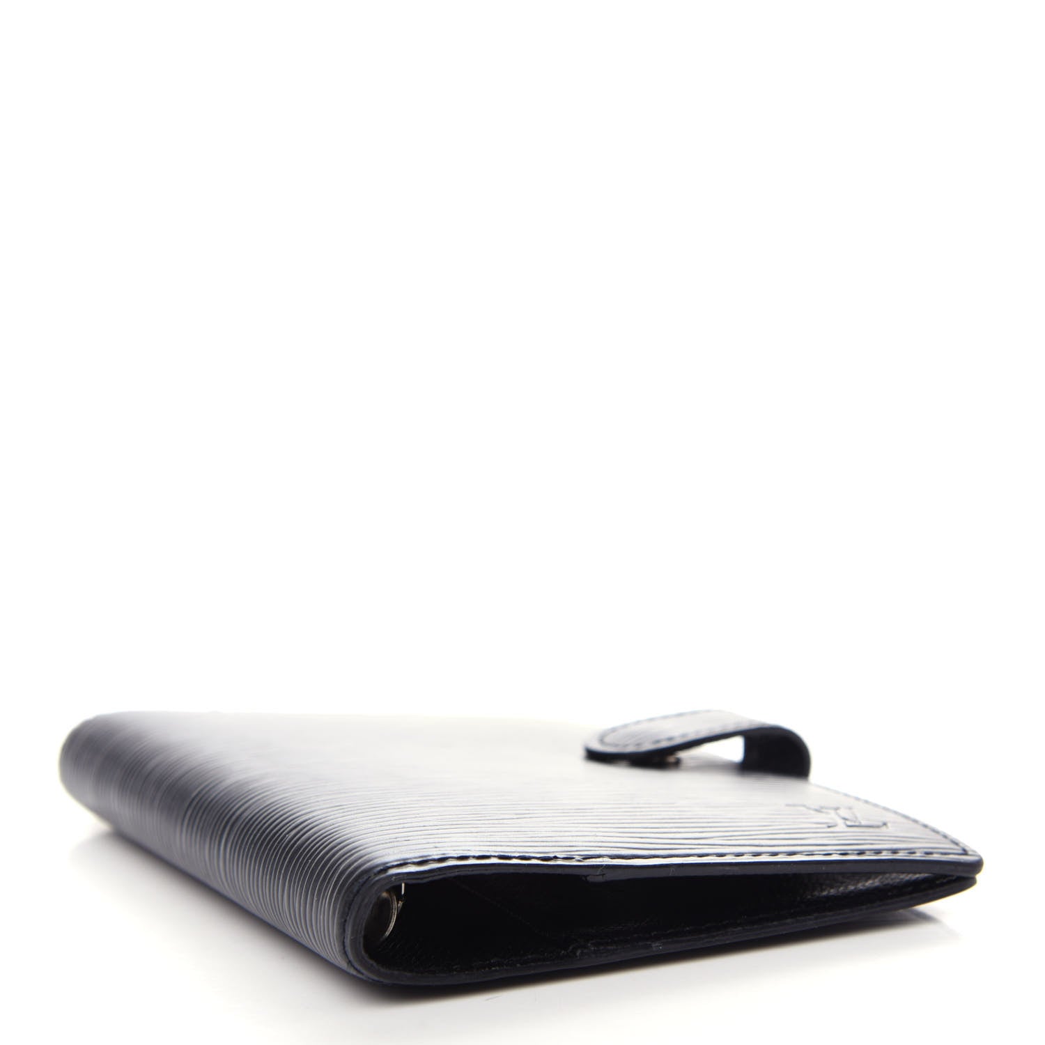 Louis Vuitton Epi Small Ring Agenda Cover Black 4 of 6