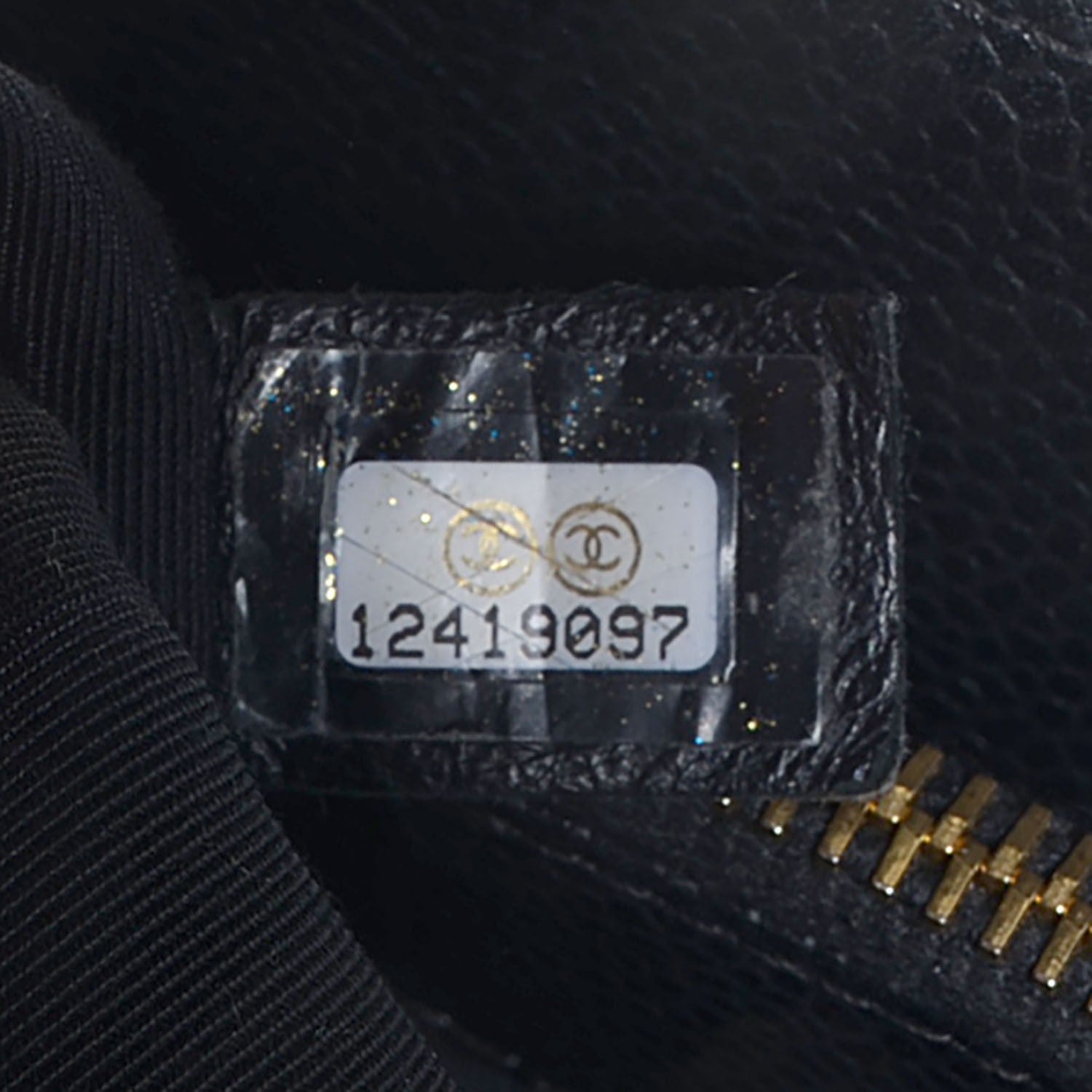 Chanel Caviar Quilted Grand Shopping Tote GST Black 7 of 7