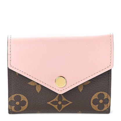 Louis Vuitton Monogram Zoe Wallet Rose Ballerine 1 of 8