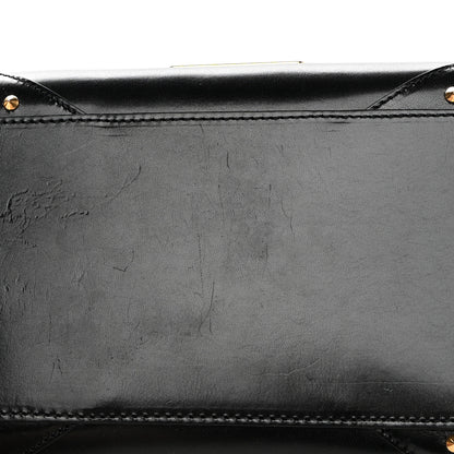 Burberry Polished Bridle Calfskin Studded Bag Black 15 of 17