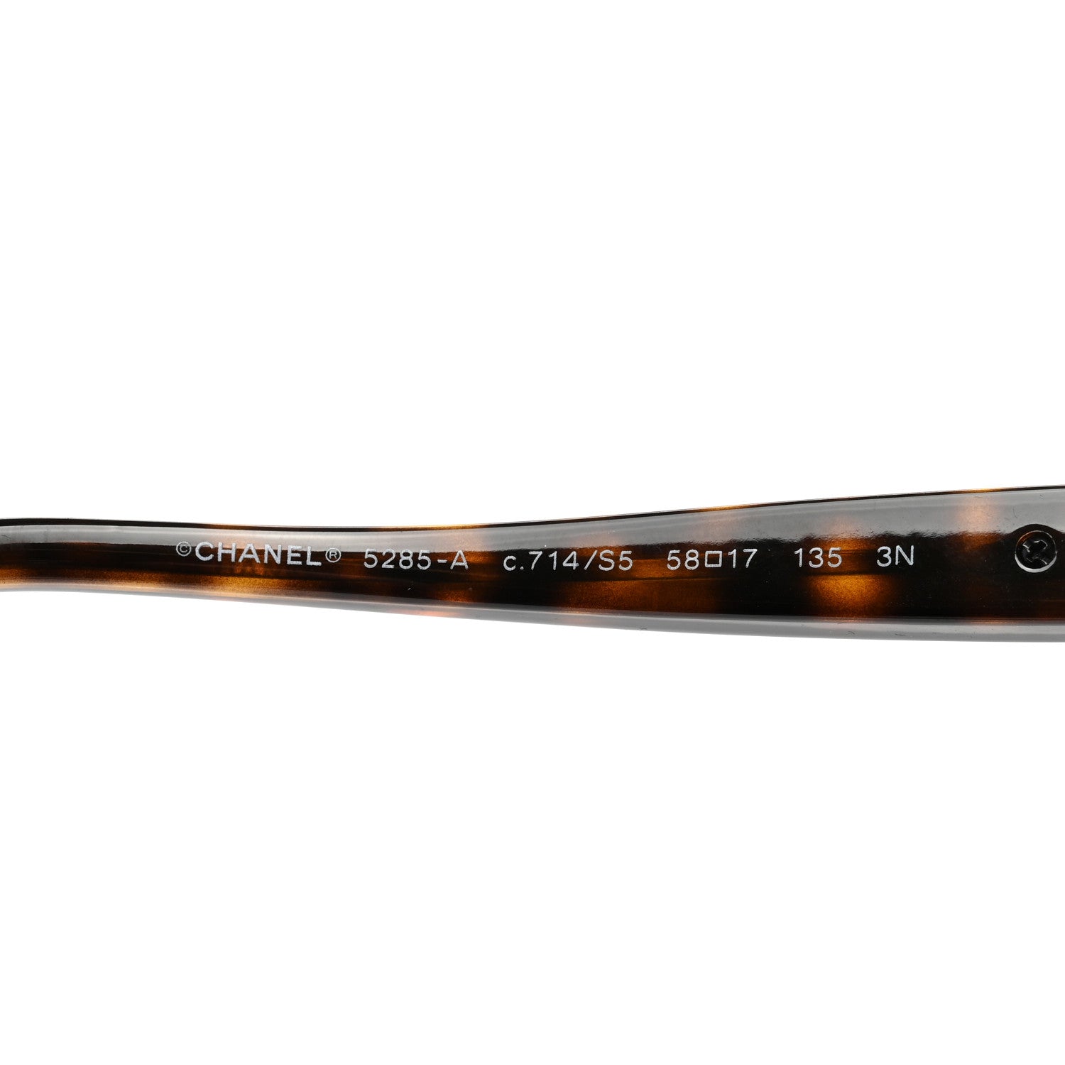 Chanel Acetate CC Round Sunglasses 5285-A Tortoise 6 of 8