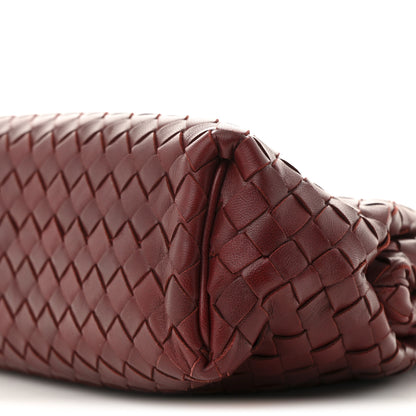 Bottega Veneta Nappa Intrecciato The Lauren 1980 Clutch Gigolo Red 8 of 9