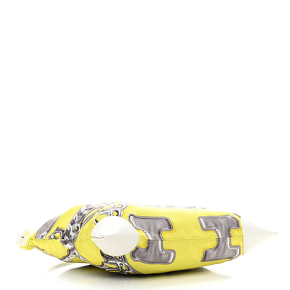 Hermes Silk Vif Argent Silky City 33 PM Lime 5 of 10