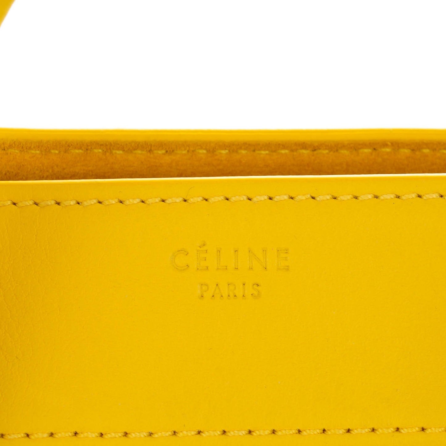 Supple Calfskin Medium Phantom Luggage Sun Yellow