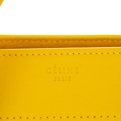 Celine Supple Calfskin Medium Phantom Luggage Sun Yellow 8 of 9