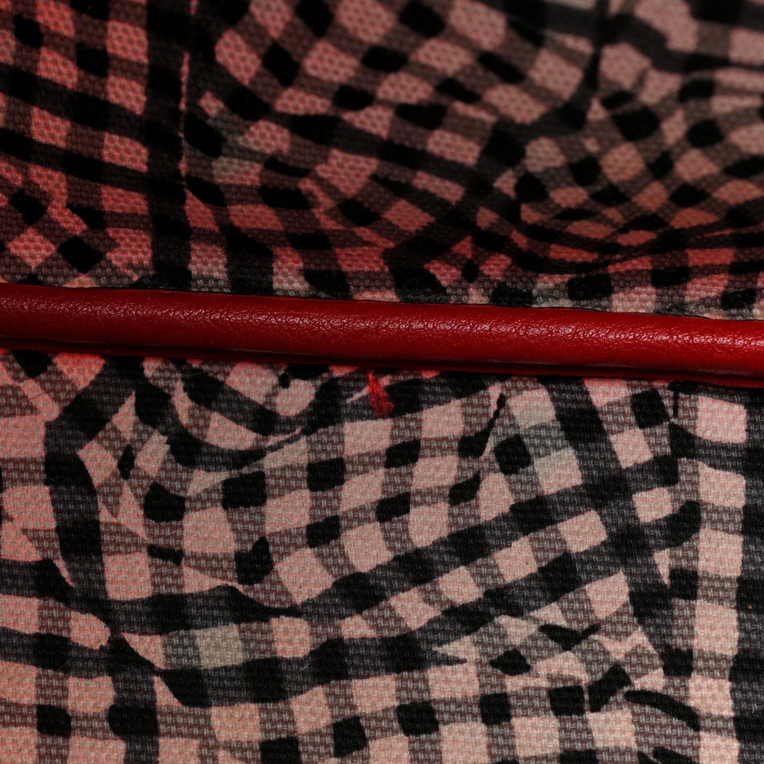 MCM Visetos Large Liz Reversible Shopper Tote Ruby Red 16 of 31