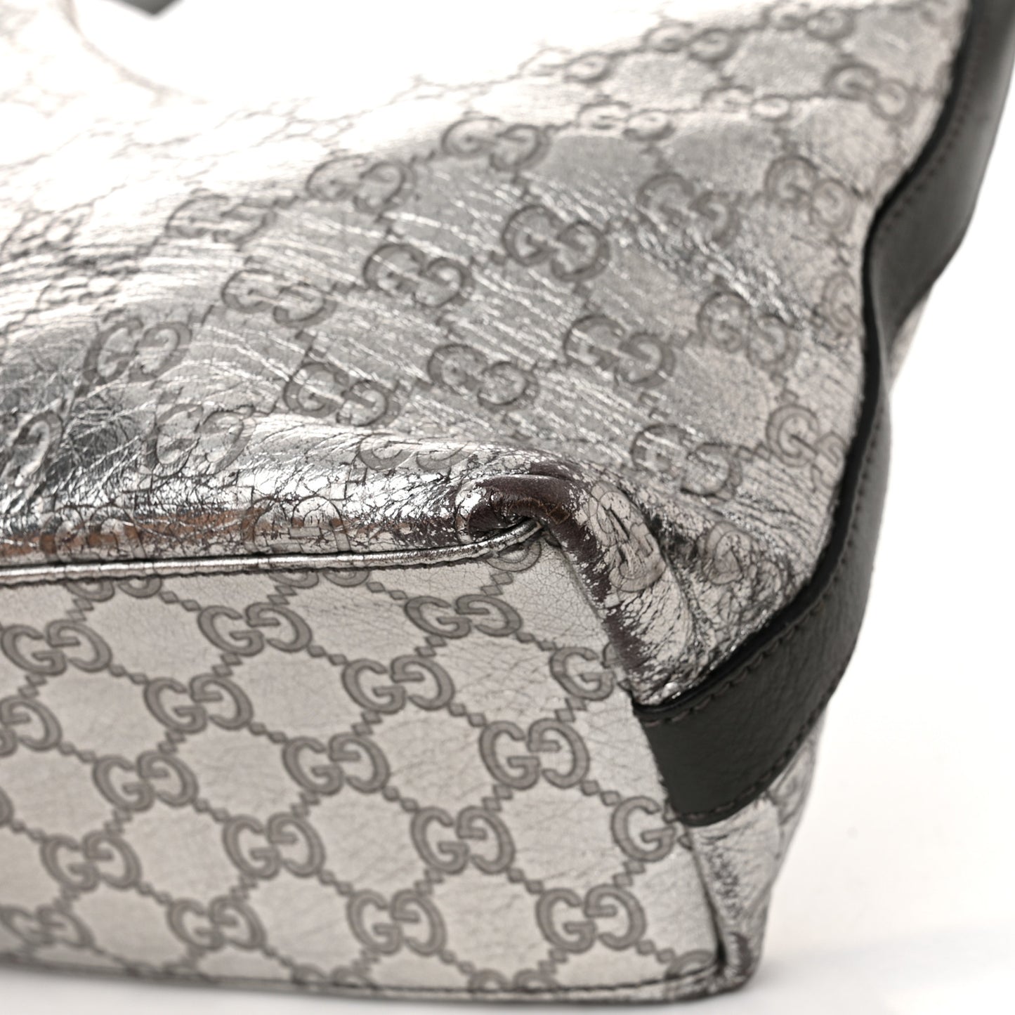 Guccissima Hobo Silver