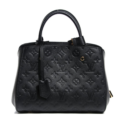 Louis Vuitton Empreinte Montaigne BB Black 1 of 7