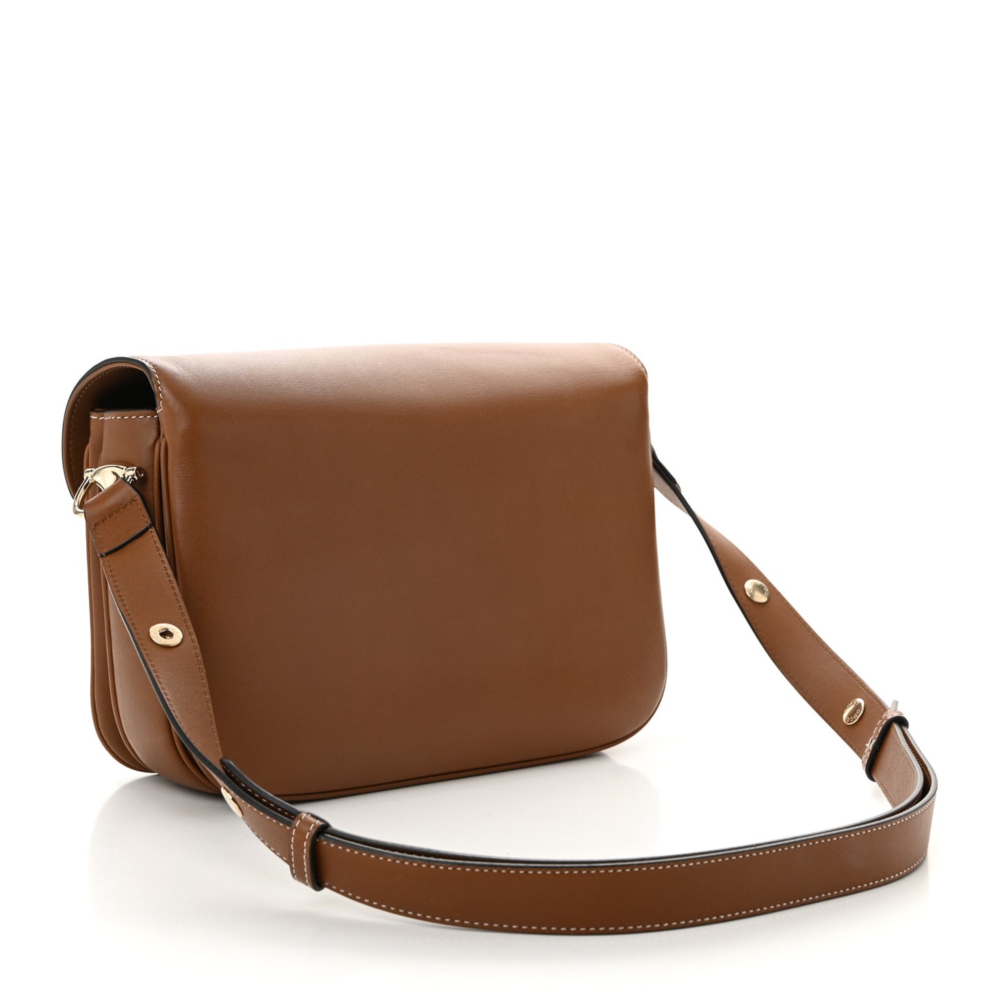 Arabella Calfskin Horsebit 1955 Soft Small Shoulder Bag Sundial
