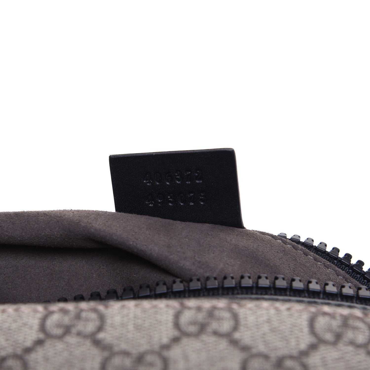 Gucci GG Supreme Monogram Belt Bag Black 9 of 12