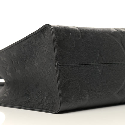Louis Vuitton Empreinte Monogram Giant Onthego MM Black 8 of 9