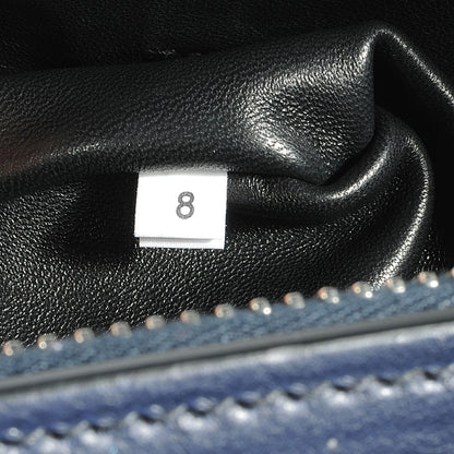 Prada Glace Calf Twin Pocket Tote Baltico 6 of 9
