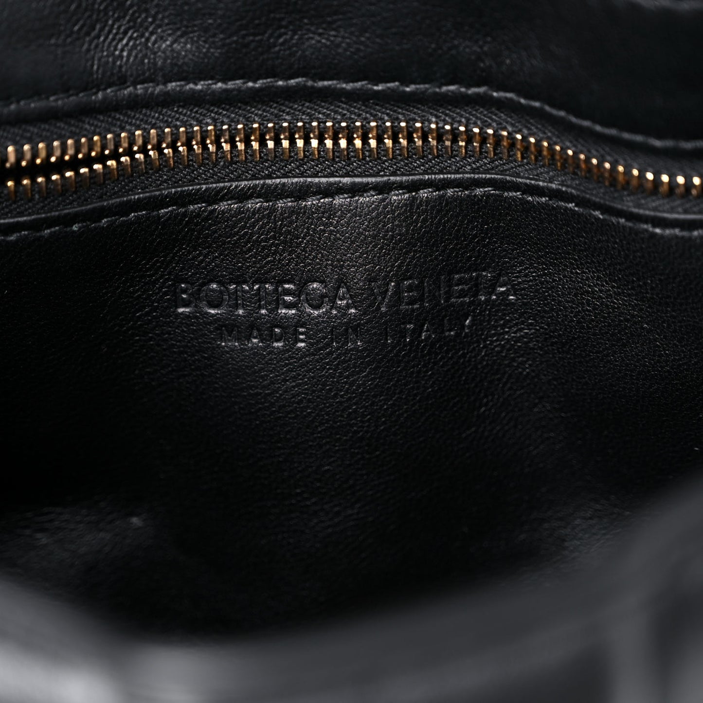 Nappa Maxi Intreccio Padded Cassette Crossbody Bag Black