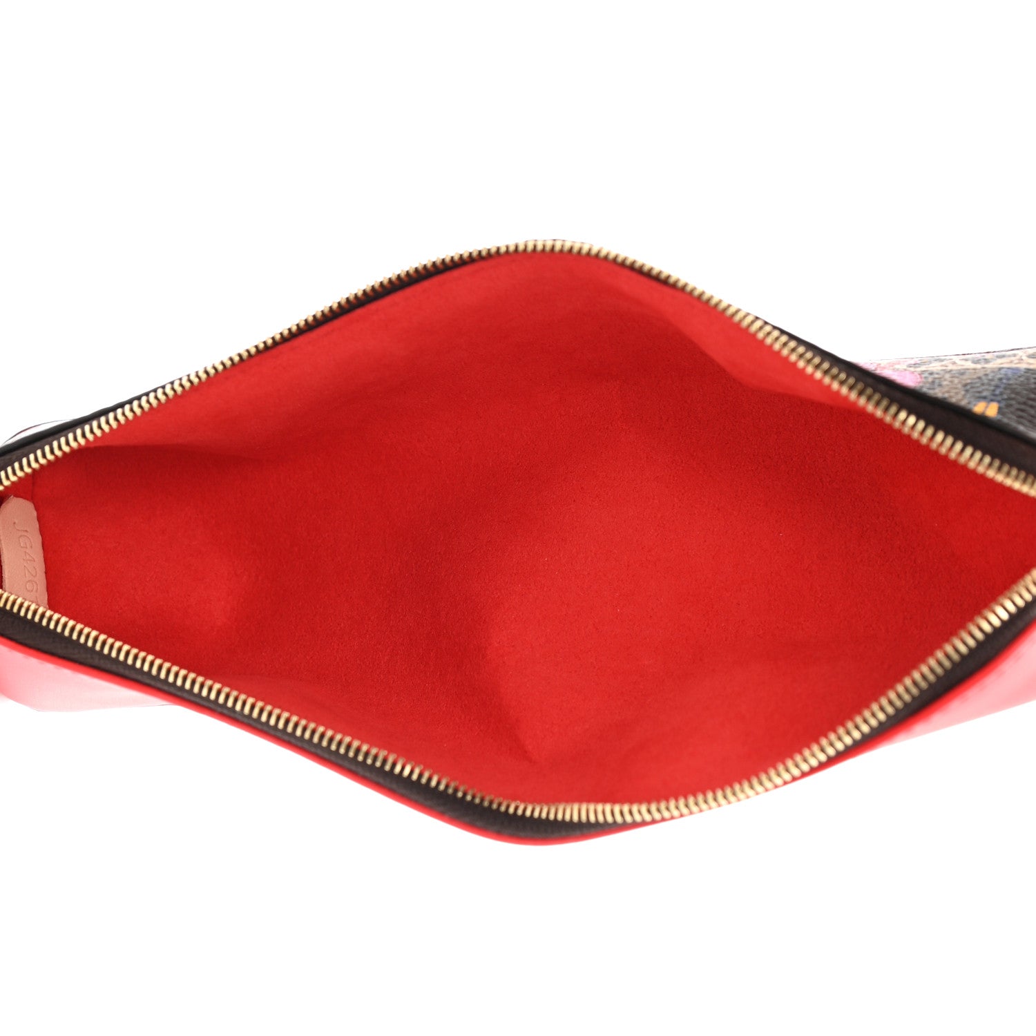 Louis Vuitton Monogram Monogram 2021 Christmas Animation London Elizabeth Pencil Pouch Coquelicot 5 of 7