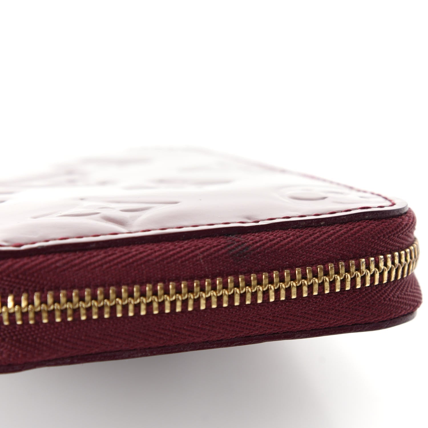 Louis Vuitton Vernis Zippy Coin Purse Wallet Rouge Fauviste 6 of 9