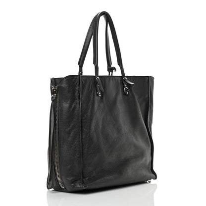 Balenciaga Veau Papier A5 Zip Around Tote Gris Fossile 2 of 19