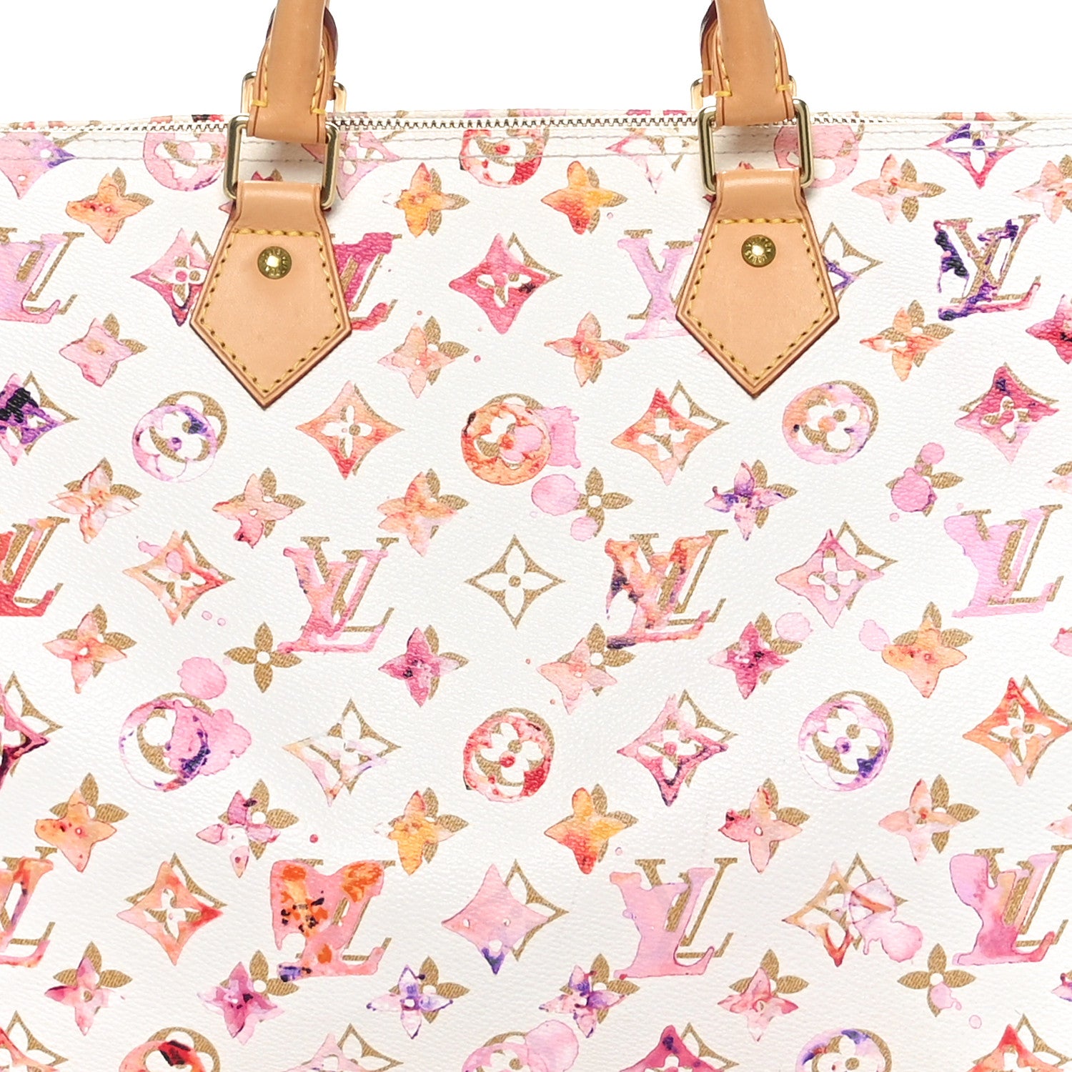 Louis Vuitton Watercolor Aquarelle Speedy 35 White 8 of 10
