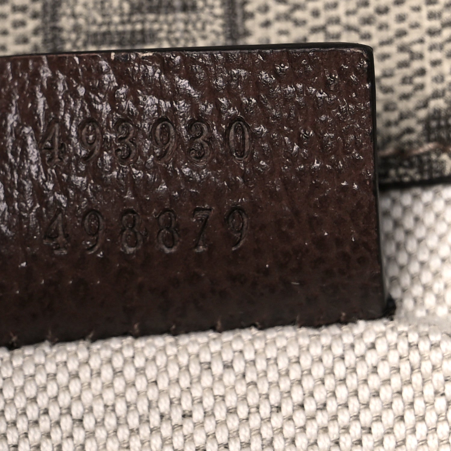 Gucci GG Supreme Monogram Neo Vintage Web Belt Bag Brown 7 of 12