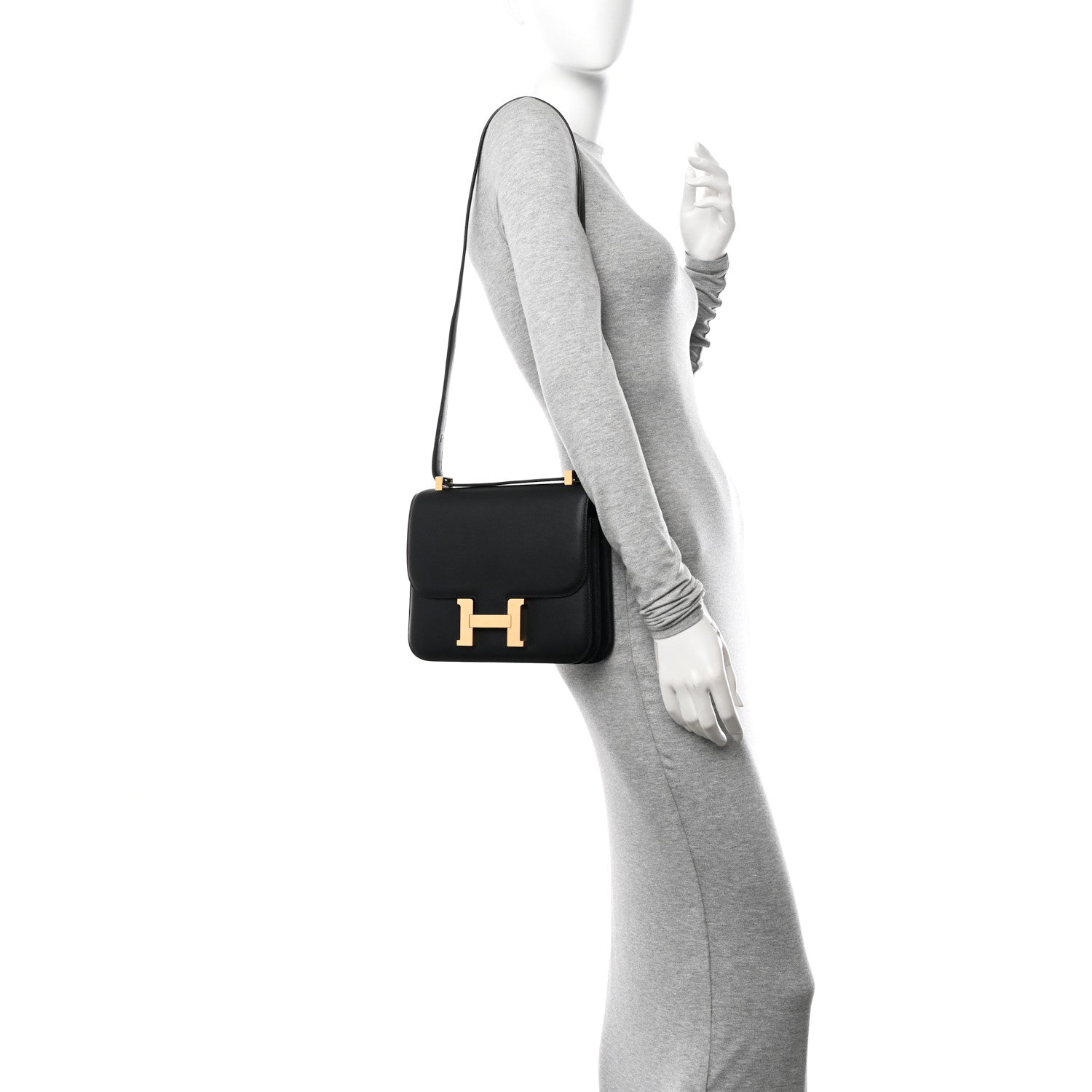 Hermes Swift Constance 24 Black 2 of 11