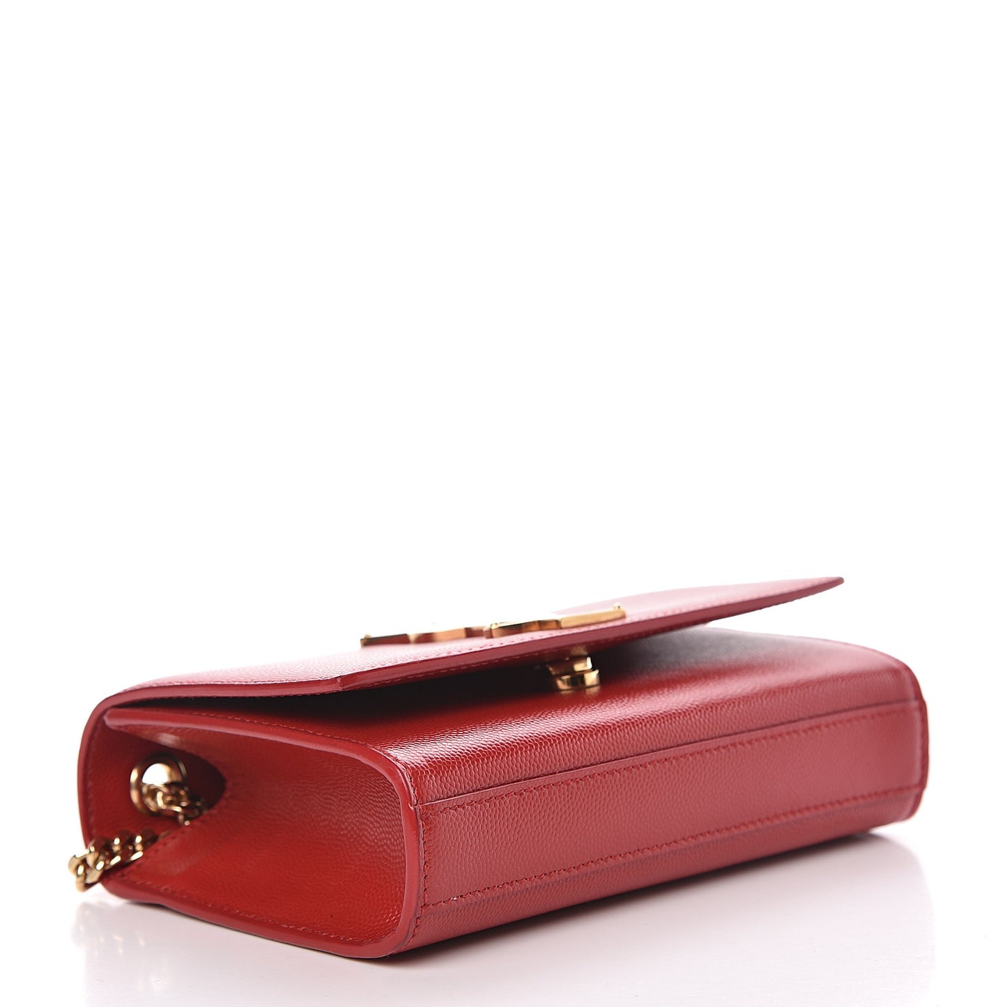 Grain De Poudre Small Monogram Kate Satchel Red