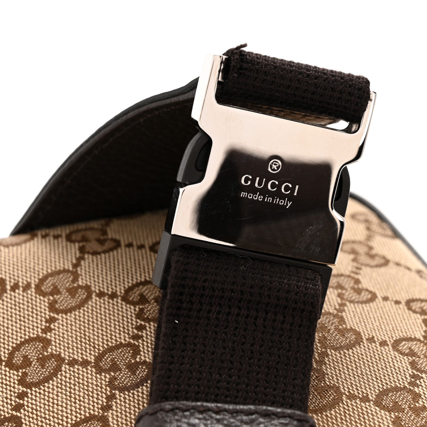 Gucci Monogram Belt Bag Dark Brown 12 of 12