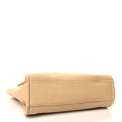 Chanel Mixed Fibers Small Deauville Tote Beige 5 of 11