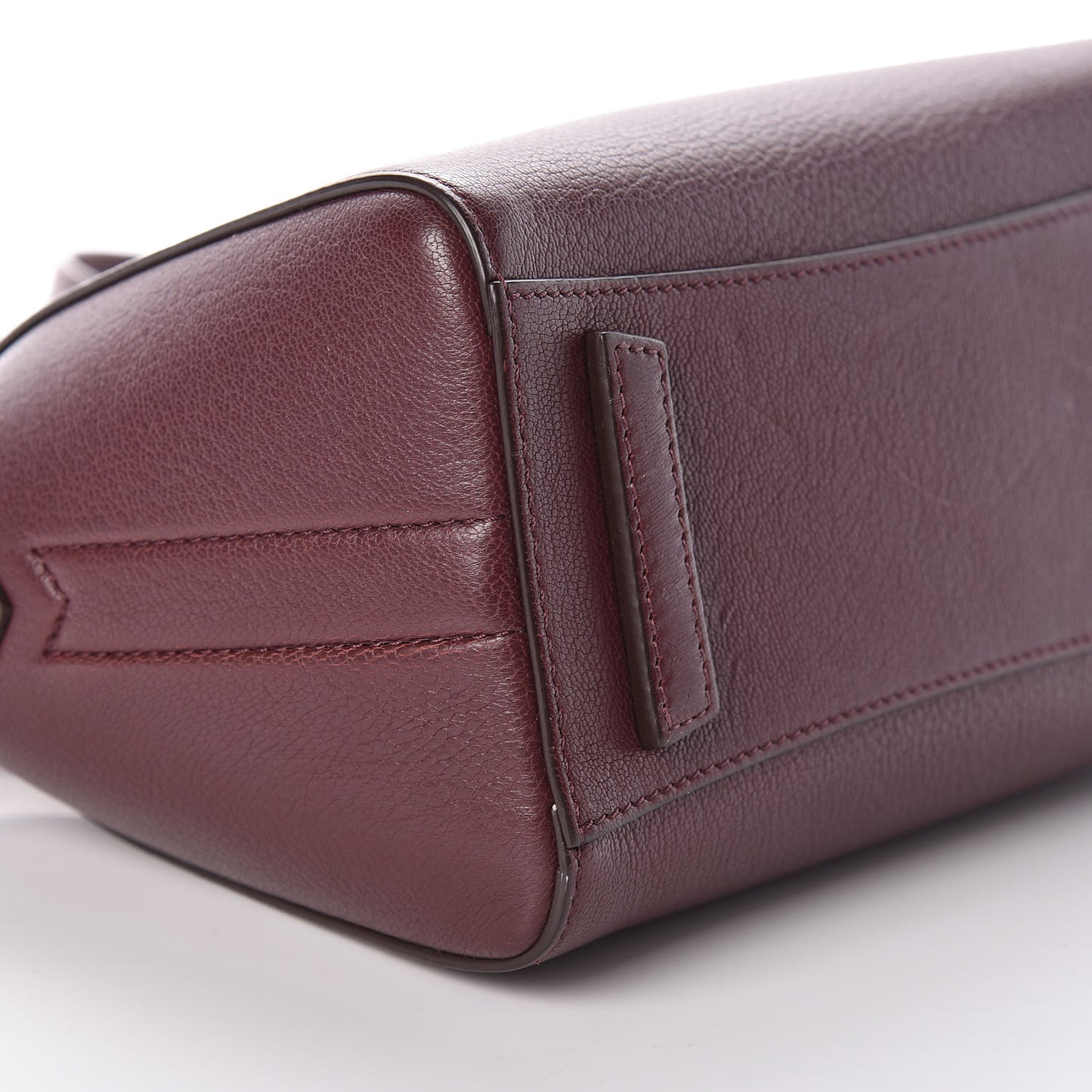 Sugar Goatskin Mini Antigona Oxblood